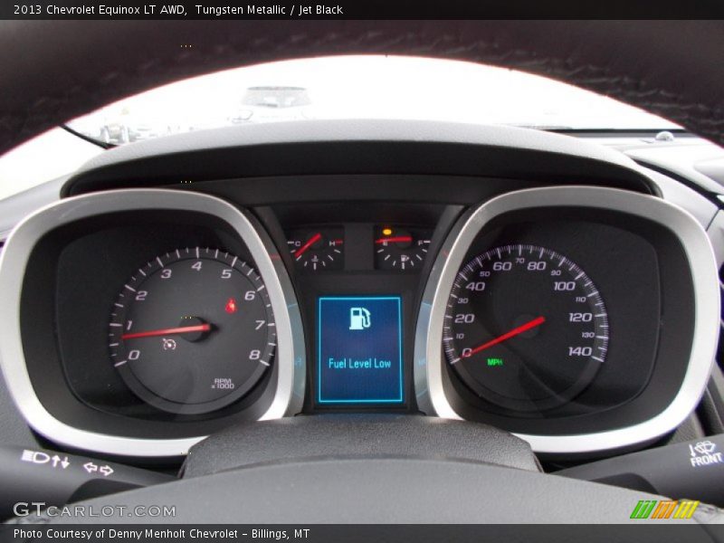 Tungsten Metallic / Jet Black 2013 Chevrolet Equinox LT AWD