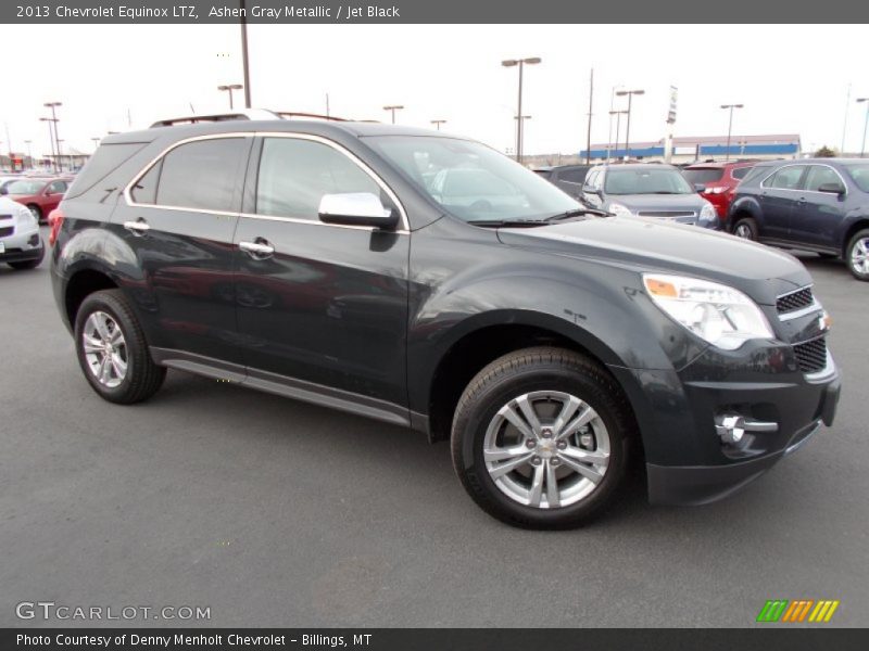 Ashen Gray Metallic / Jet Black 2013 Chevrolet Equinox LTZ