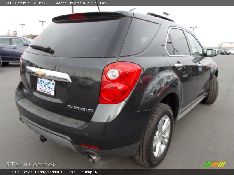 Ashen Gray Metallic / Jet Black 2013 Chevrolet Equinox LTZ