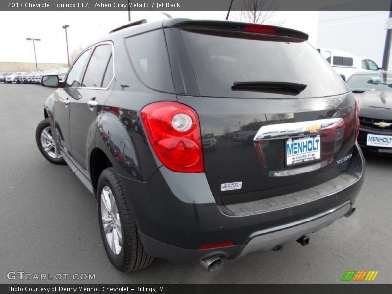 Ashen Gray Metallic / Jet Black 2013 Chevrolet Equinox LTZ