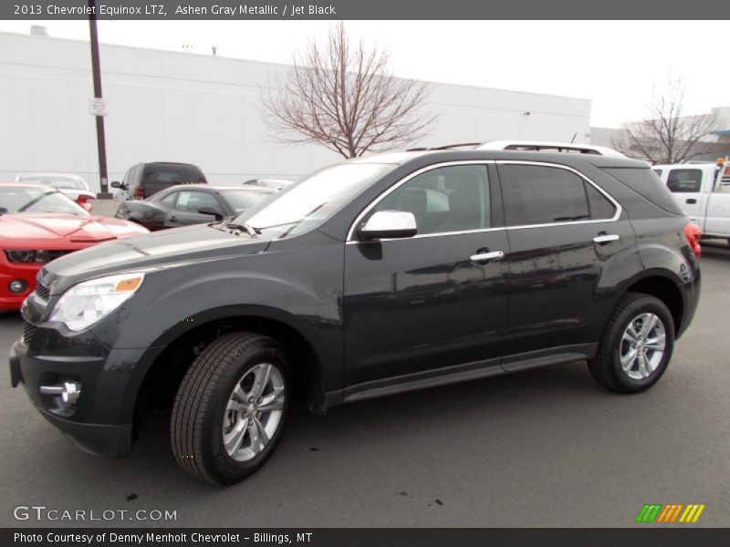 Ashen Gray Metallic / Jet Black 2013 Chevrolet Equinox LTZ