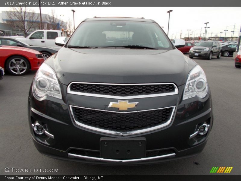Ashen Gray Metallic / Jet Black 2013 Chevrolet Equinox LTZ