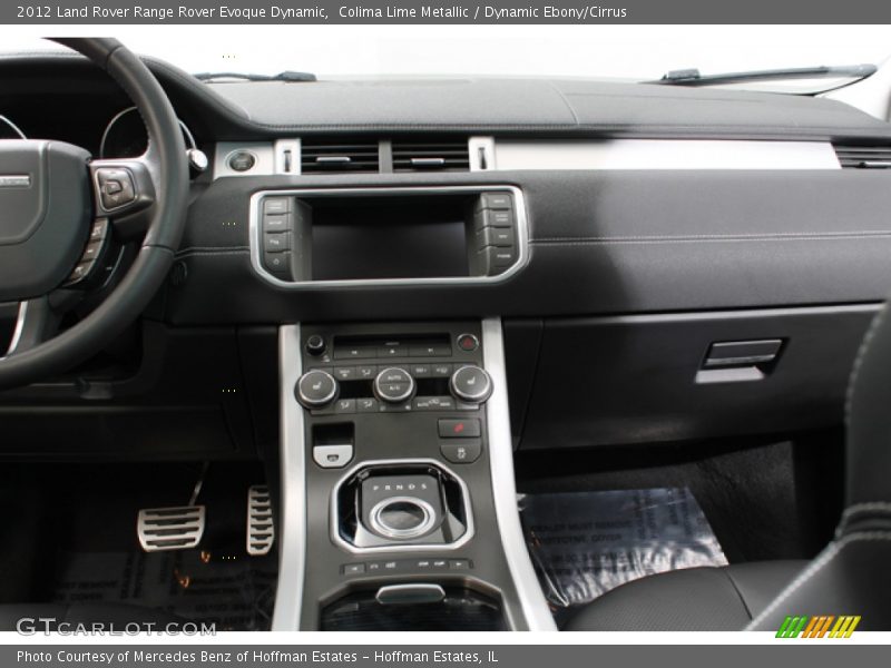 Colima Lime Metallic / Dynamic Ebony/Cirrus 2012 Land Rover Range Rover Evoque Dynamic