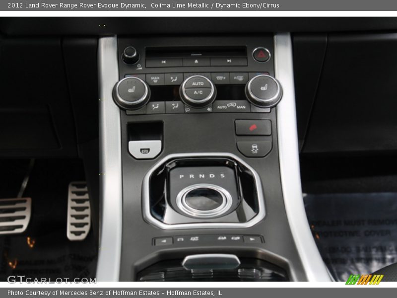  2012 Range Rover Evoque Dynamic 6 Speed Drive Select Automatic Shifter