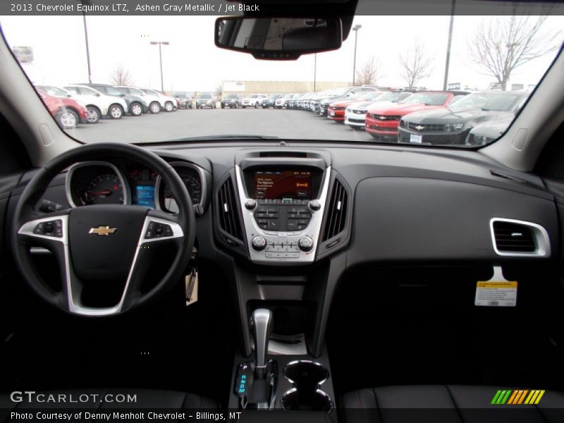 Ashen Gray Metallic / Jet Black 2013 Chevrolet Equinox LTZ