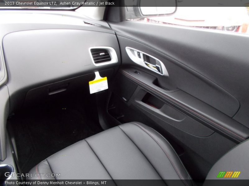 Ashen Gray Metallic / Jet Black 2013 Chevrolet Equinox LTZ