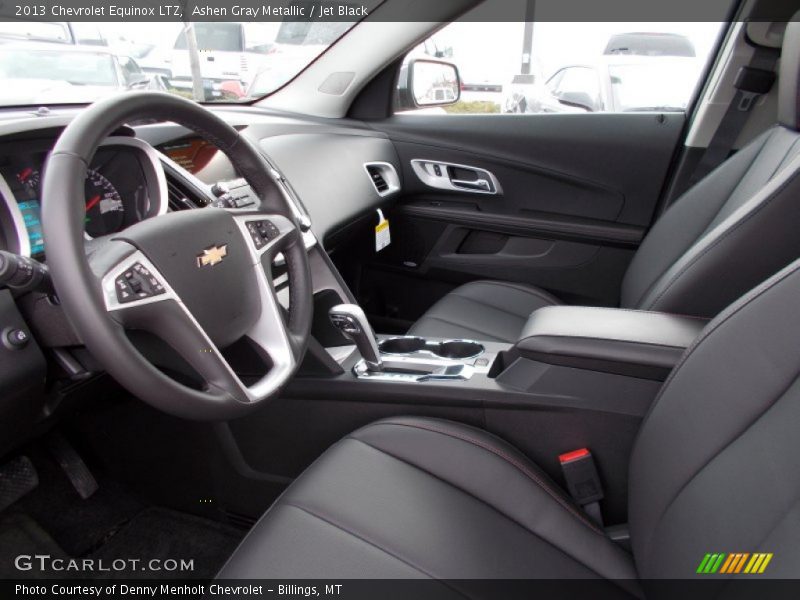 Ashen Gray Metallic / Jet Black 2013 Chevrolet Equinox LTZ