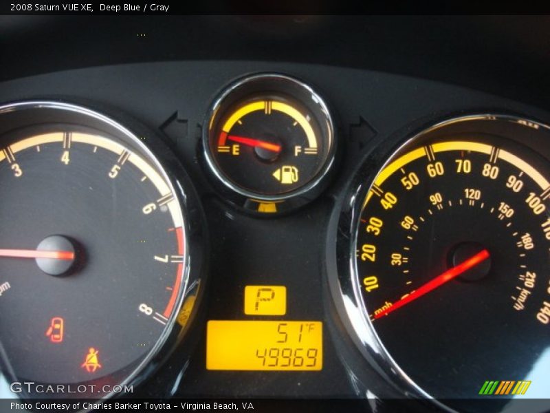 Deep Blue / Gray 2008 Saturn VUE XE