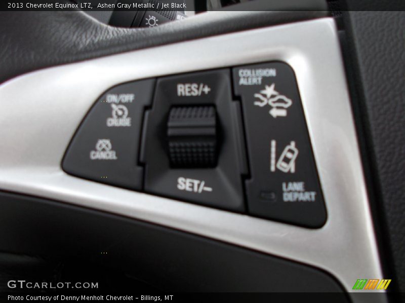 Ashen Gray Metallic / Jet Black 2013 Chevrolet Equinox LTZ