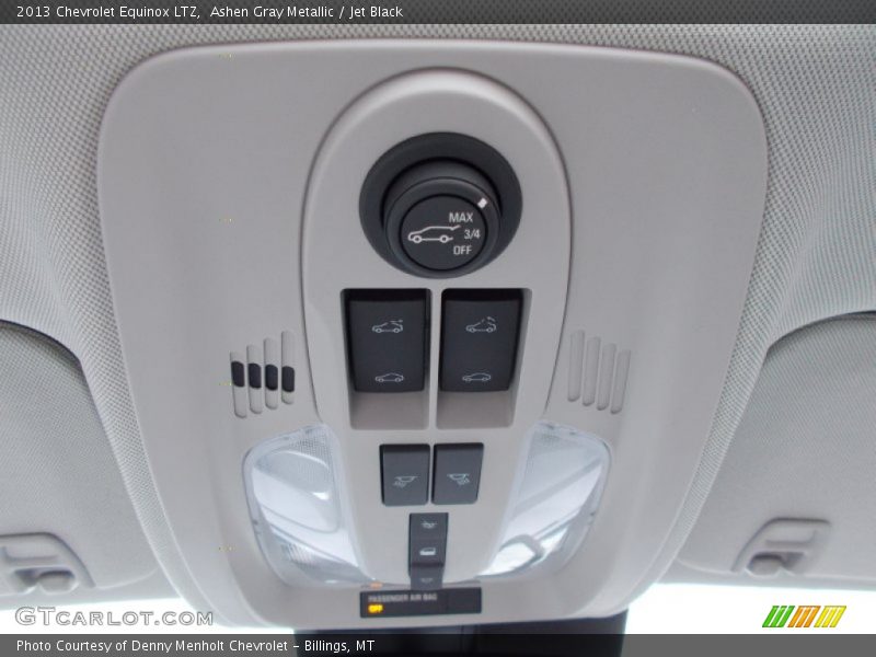 Ashen Gray Metallic / Jet Black 2013 Chevrolet Equinox LTZ