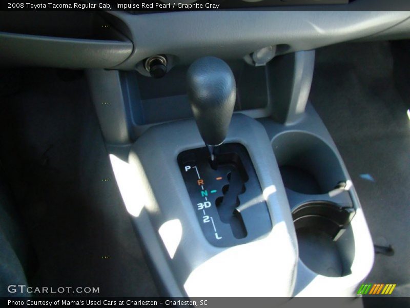Impulse Red Pearl / Graphite Gray 2008 Toyota Tacoma Regular Cab