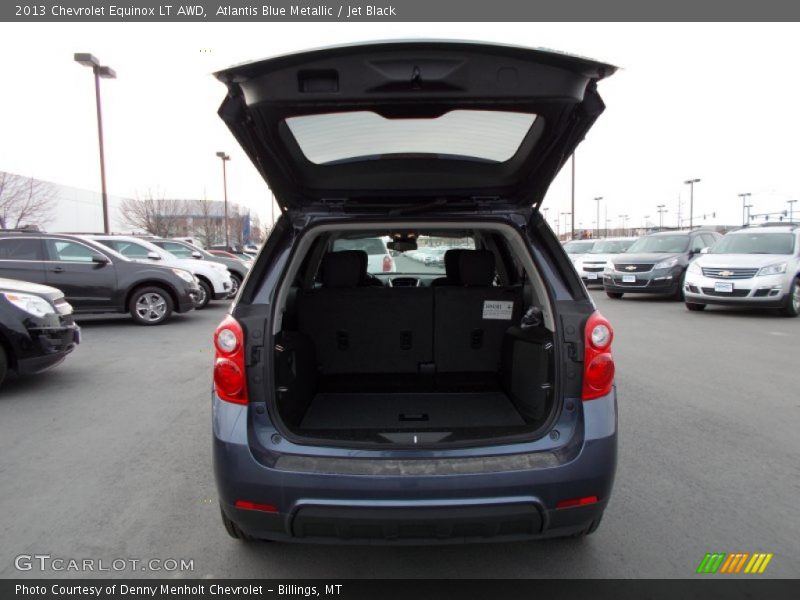Atlantis Blue Metallic / Jet Black 2013 Chevrolet Equinox LT AWD