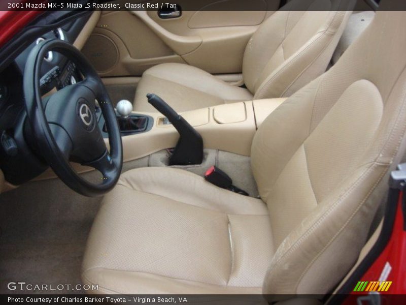  2001 MX-5 Miata LS Roadster Tan Interior