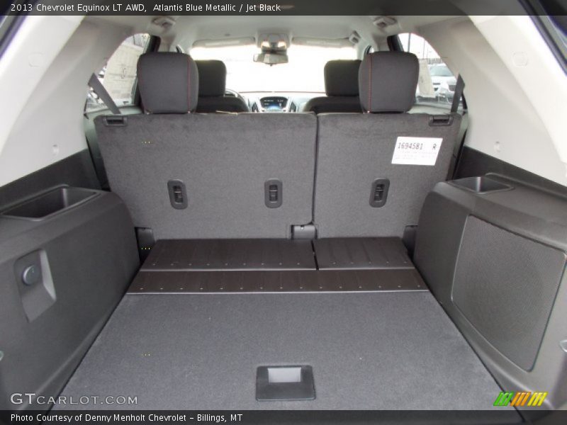 Atlantis Blue Metallic / Jet Black 2013 Chevrolet Equinox LT AWD