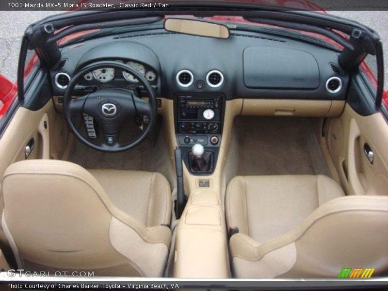 Dashboard of 2001 MX-5 Miata LS Roadster
