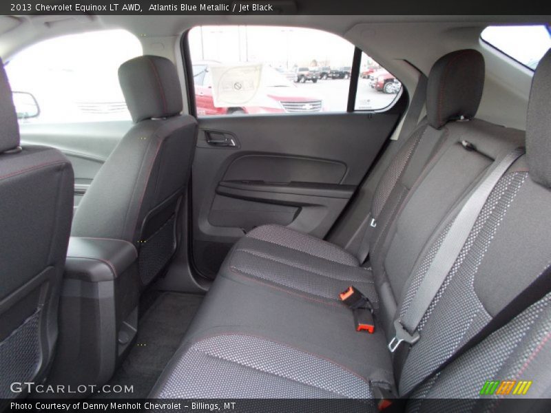 Atlantis Blue Metallic / Jet Black 2013 Chevrolet Equinox LT AWD