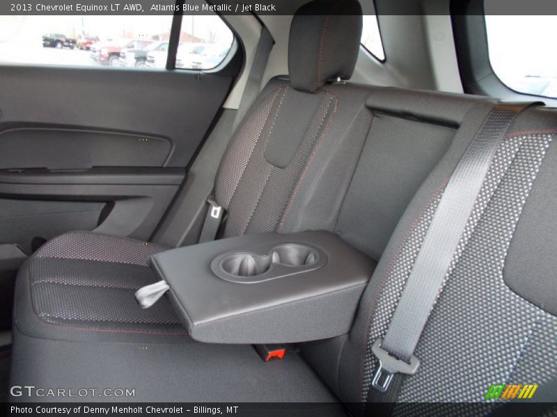 Atlantis Blue Metallic / Jet Black 2013 Chevrolet Equinox LT AWD