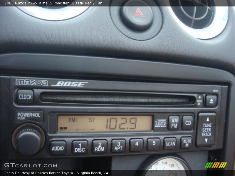Audio System of 2001 MX-5 Miata LS Roadster