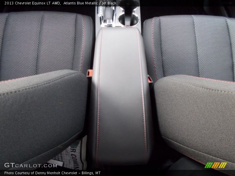 Atlantis Blue Metallic / Jet Black 2013 Chevrolet Equinox LT AWD