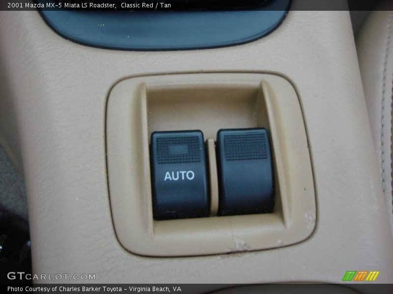 Controls of 2001 MX-5 Miata LS Roadster