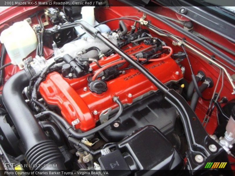  2001 MX-5 Miata LS Roadster Engine - 1.8 Liter DOHC 16-Valve 4 Cylinder