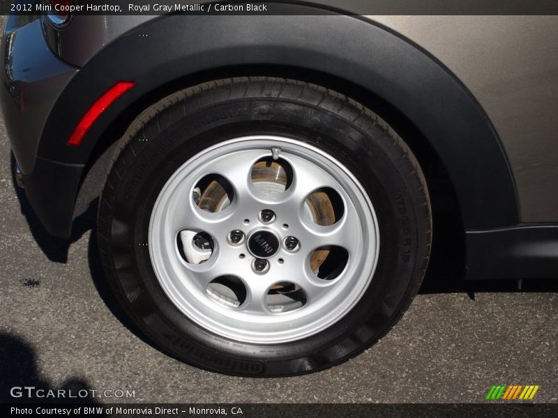 Royal Gray Metallic / Carbon Black 2012 Mini Cooper Hardtop