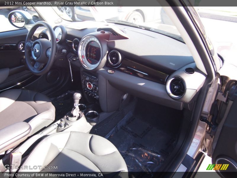 Royal Gray Metallic / Carbon Black 2012 Mini Cooper Hardtop
