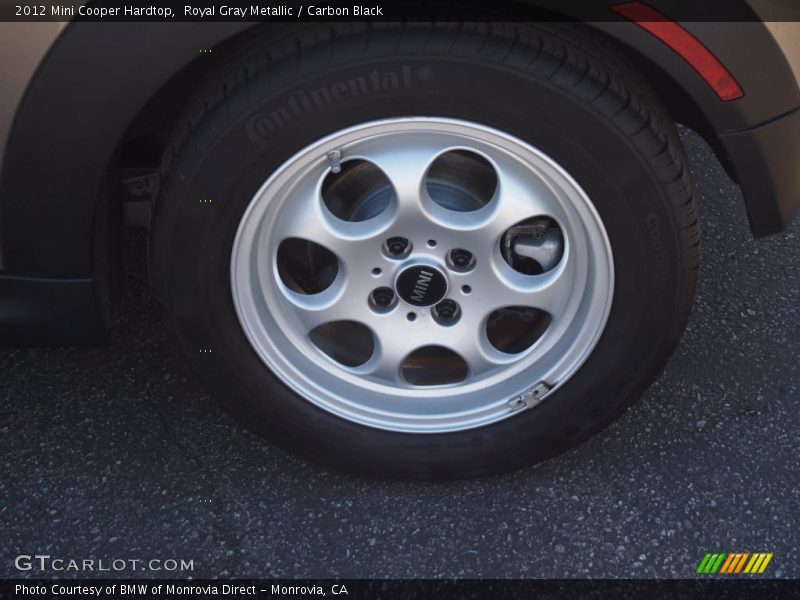 Royal Gray Metallic / Carbon Black 2012 Mini Cooper Hardtop