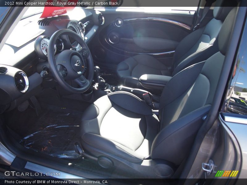 Royal Gray Metallic / Carbon Black 2012 Mini Cooper Hardtop