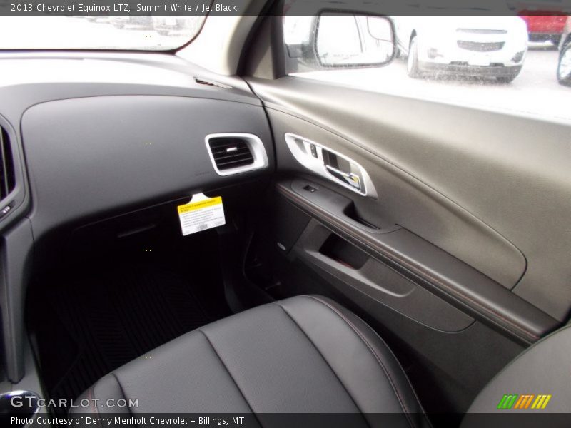Summit White / Jet Black 2013 Chevrolet Equinox LTZ