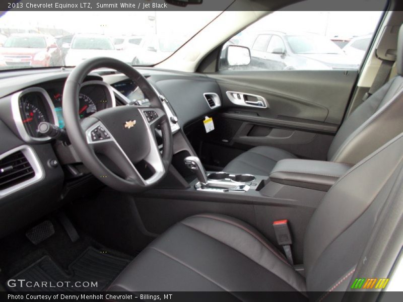Summit White / Jet Black 2013 Chevrolet Equinox LTZ