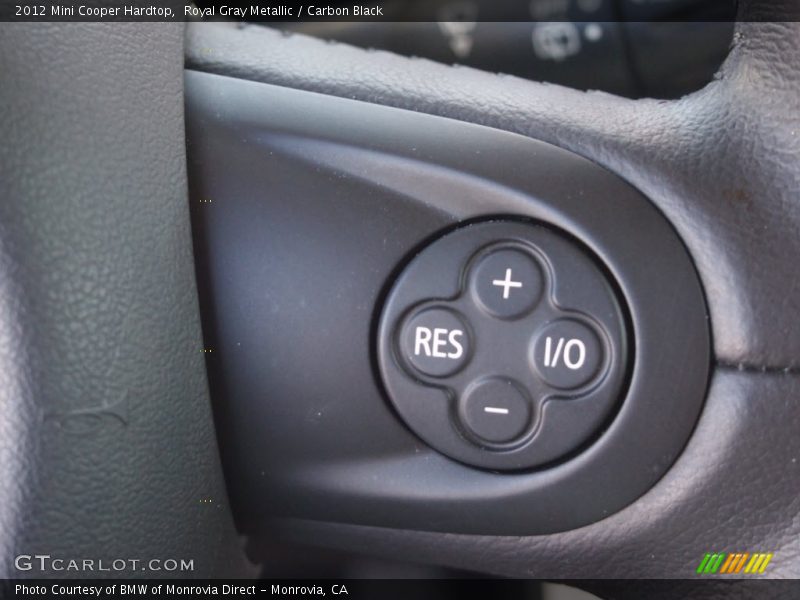 Royal Gray Metallic / Carbon Black 2012 Mini Cooper Hardtop
