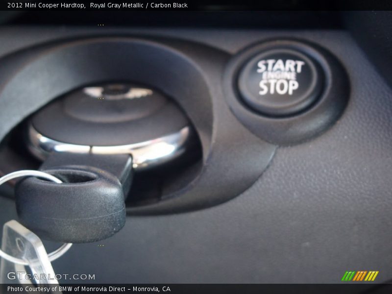 Royal Gray Metallic / Carbon Black 2012 Mini Cooper Hardtop