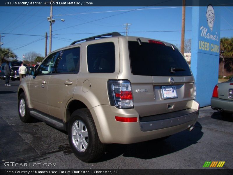 Gold Leaf Metallic / Stone 2010 Mercury Mariner I4
