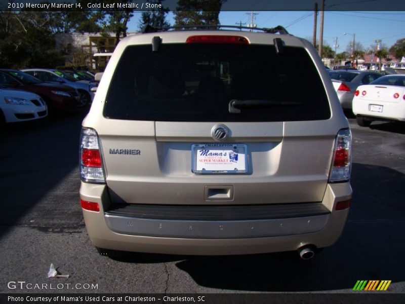 Gold Leaf Metallic / Stone 2010 Mercury Mariner I4