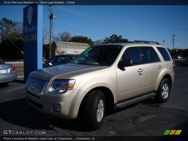 Gold Leaf Metallic / Stone 2010 Mercury Mariner I4