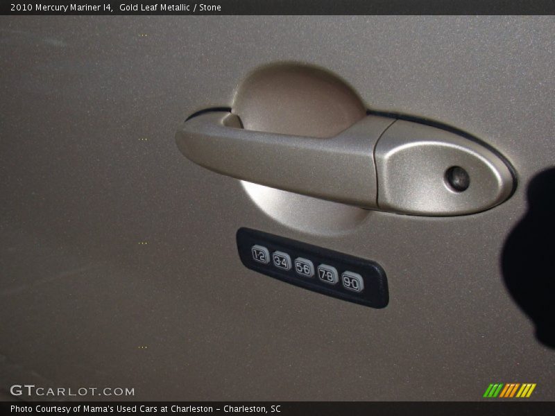 Gold Leaf Metallic / Stone 2010 Mercury Mariner I4