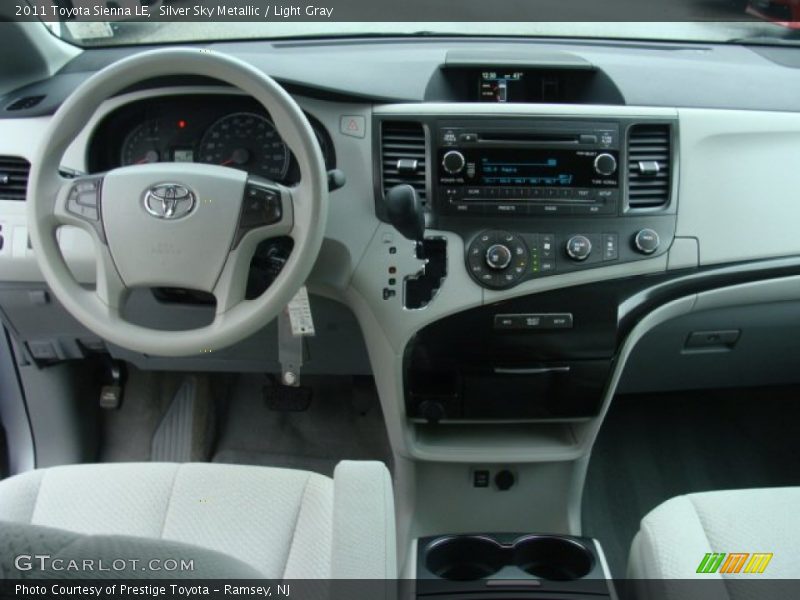 Silver Sky Metallic / Light Gray 2011 Toyota Sienna LE