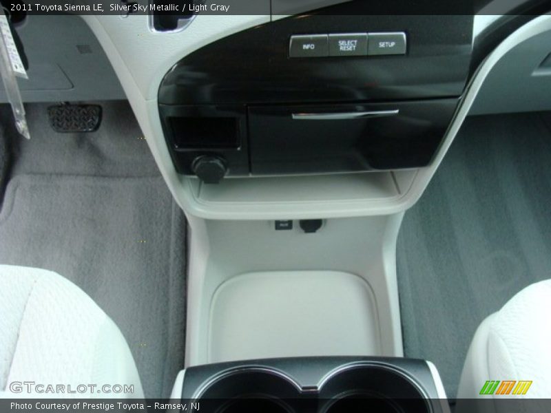 Silver Sky Metallic / Light Gray 2011 Toyota Sienna LE