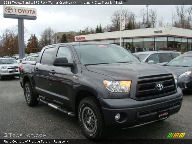 Magnetic Gray Metallic / Black 2011 Toyota Tundra TRD Rock Warrior CrewMax 4x4