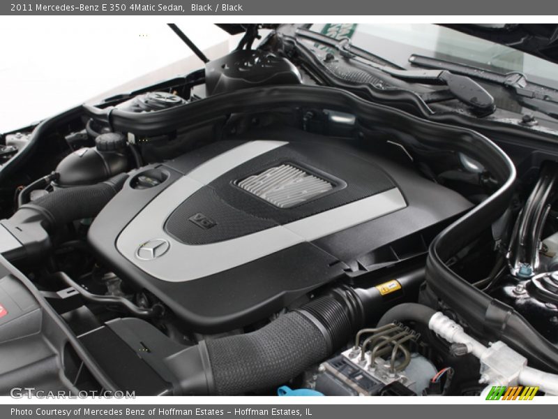 Black / Black 2011 Mercedes-Benz E 350 4Matic Sedan