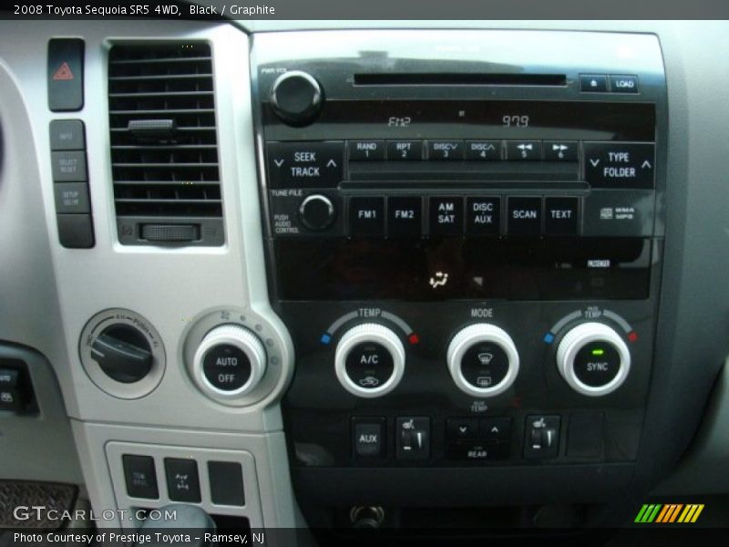 Black / Graphite 2008 Toyota Sequoia SR5 4WD