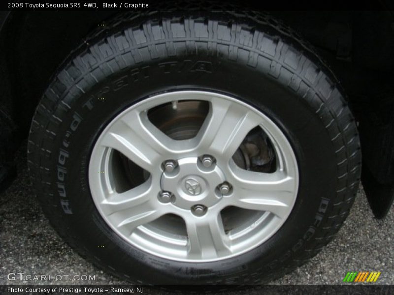 Black / Graphite 2008 Toyota Sequoia SR5 4WD