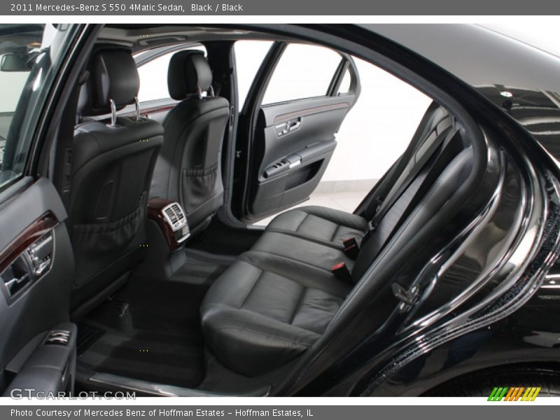 Black / Black 2011 Mercedes-Benz S 550 4Matic Sedan