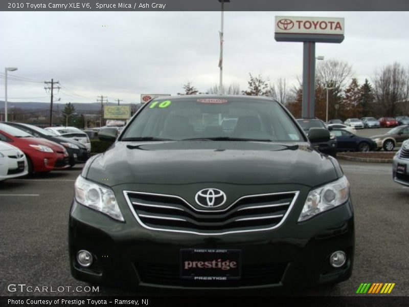 Spruce Mica / Ash Gray 2010 Toyota Camry XLE V6