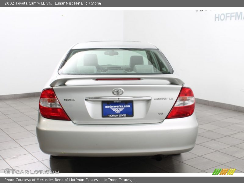 Lunar Mist Metallic / Stone 2002 Toyota Camry LE V6