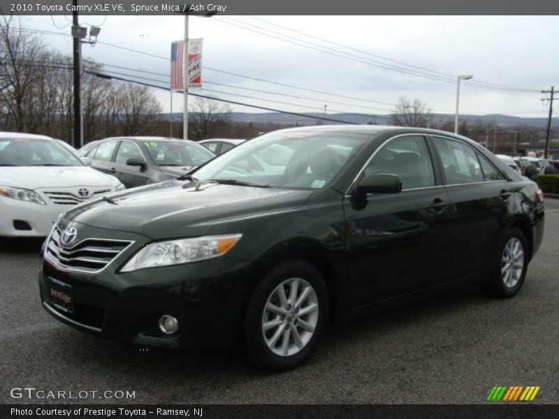 Spruce Mica / Ash Gray 2010 Toyota Camry XLE V6