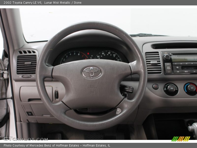 Lunar Mist Metallic / Stone 2002 Toyota Camry LE V6