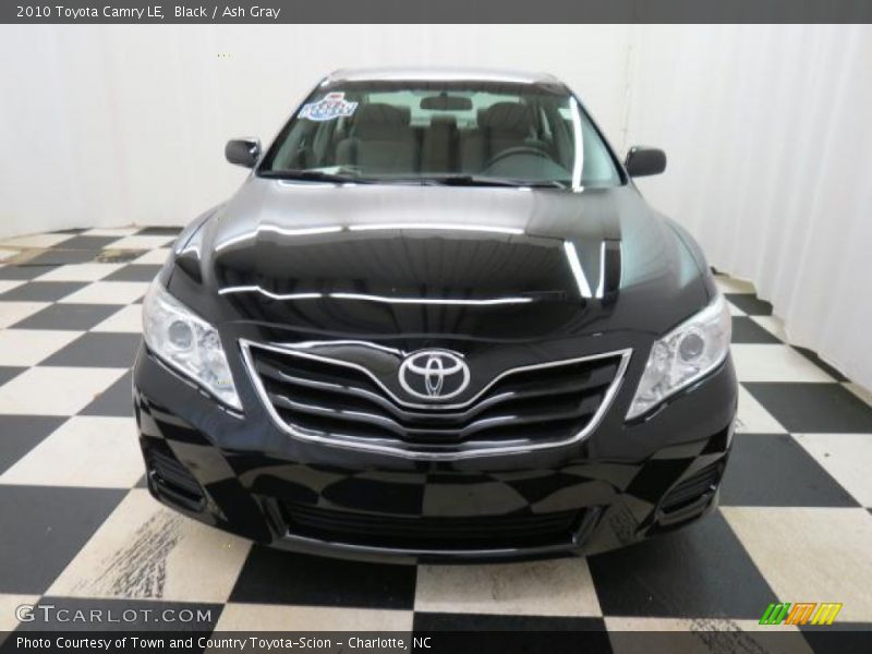 Black / Ash Gray 2010 Toyota Camry LE
