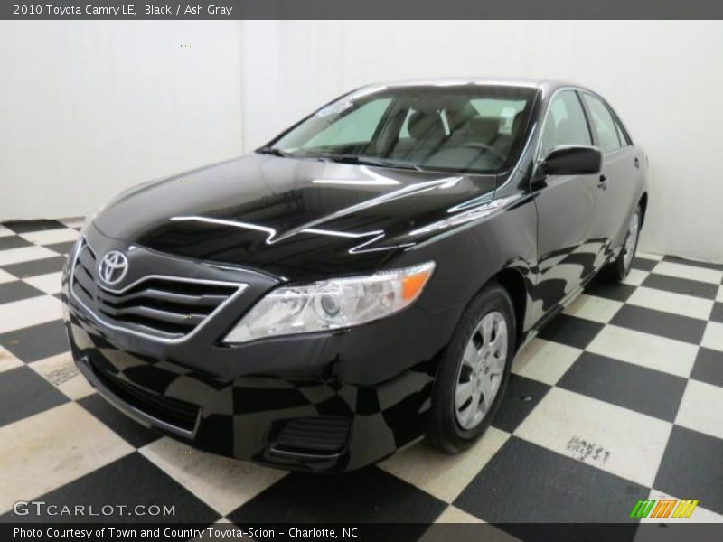 Black / Ash Gray 2010 Toyota Camry LE